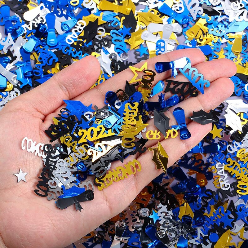 

1pack Random 2021Graduation Ceremony Confetti, Multicolor
