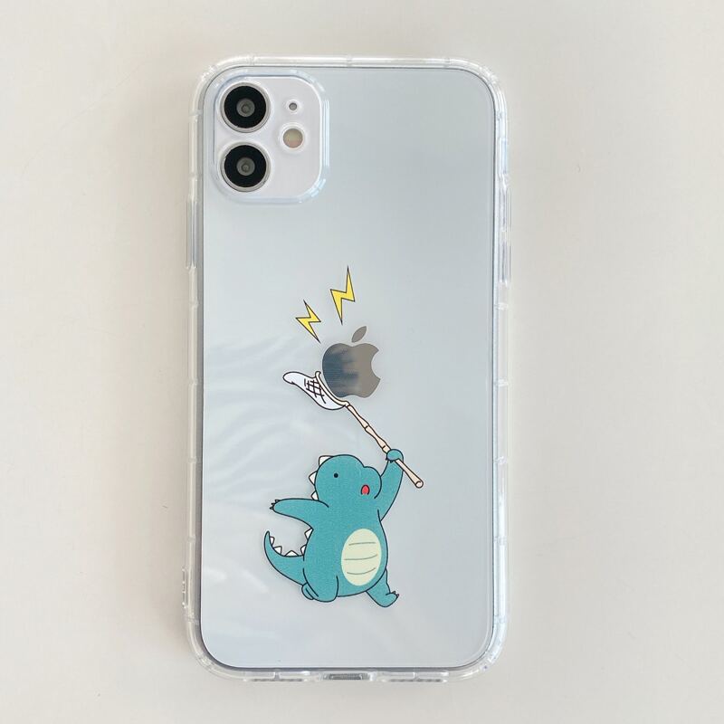 

Cartoon Dinosaur Clear Phone Case