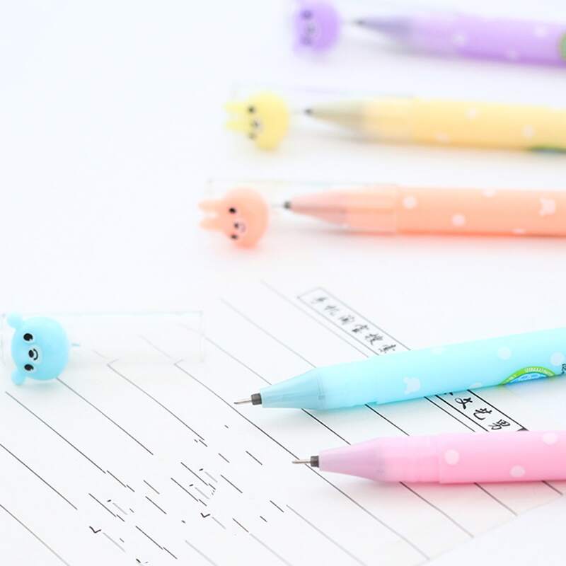 

1pc Random Cartoon Gel Pen, Multicolor
