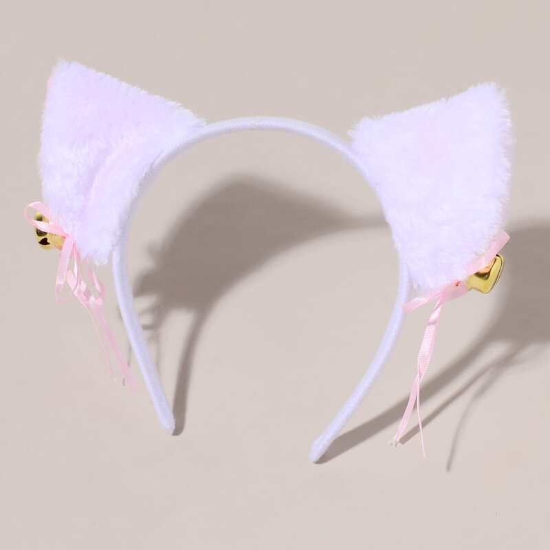 

Fluffy Ears Headband, Multicolor