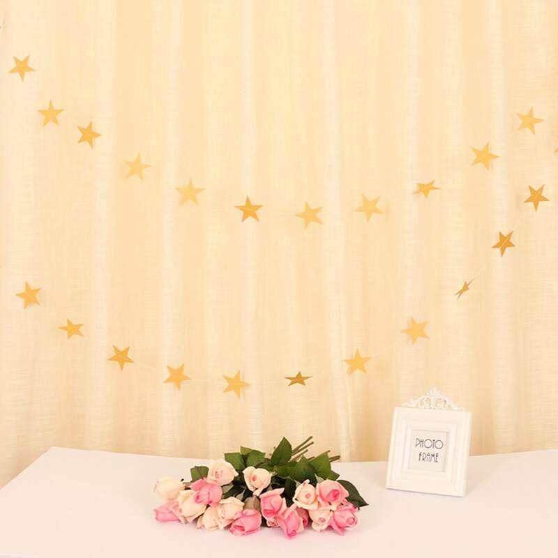 

1pc Star Pull Flag, Gold