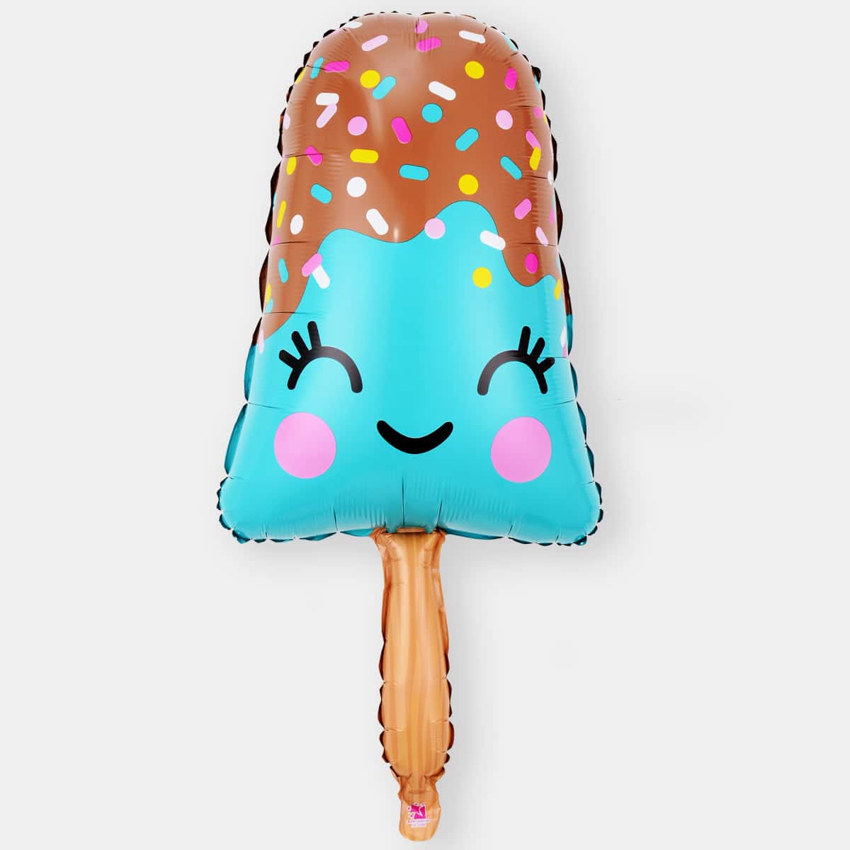 

2pcs Popsicle Shaped Balloon Set, Multicolor