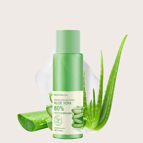 

Nourishing & Repairing Aloe Vera Emulsion, White