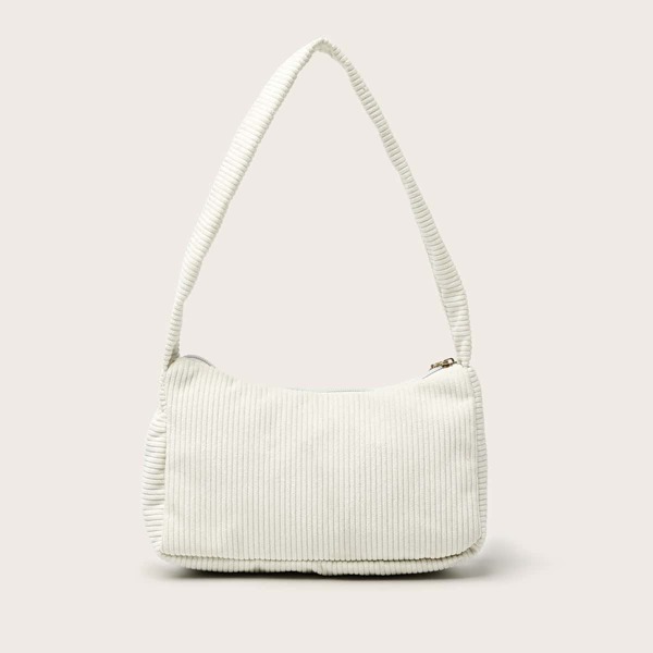 

Minimalist Baguette Bag, White