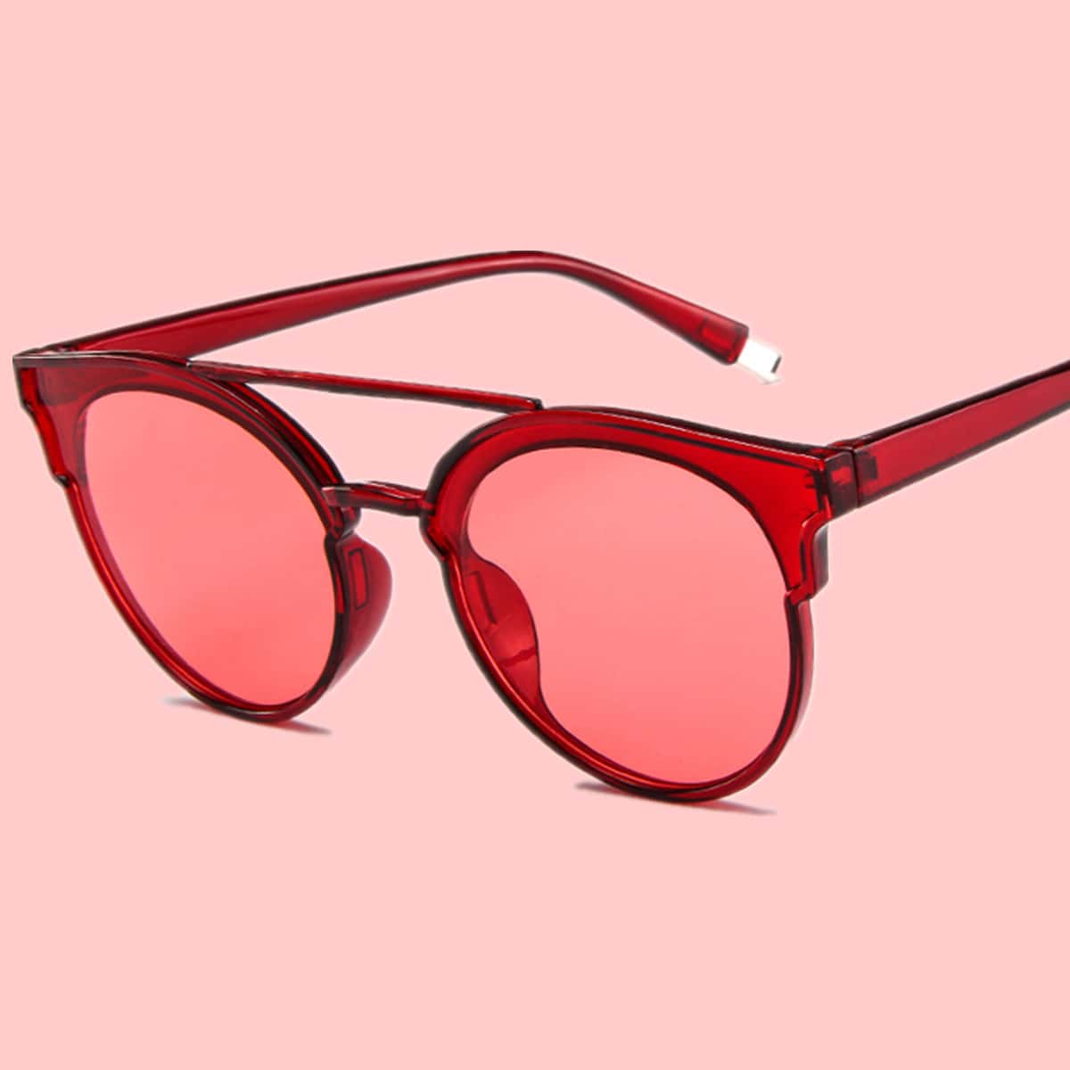 

Top Bar Round Frame Sunglasses