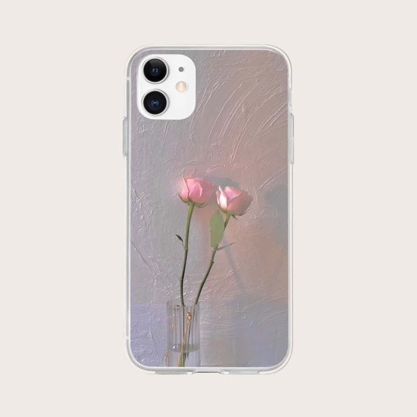 

Rose Pattern Phone Case, Multicolor