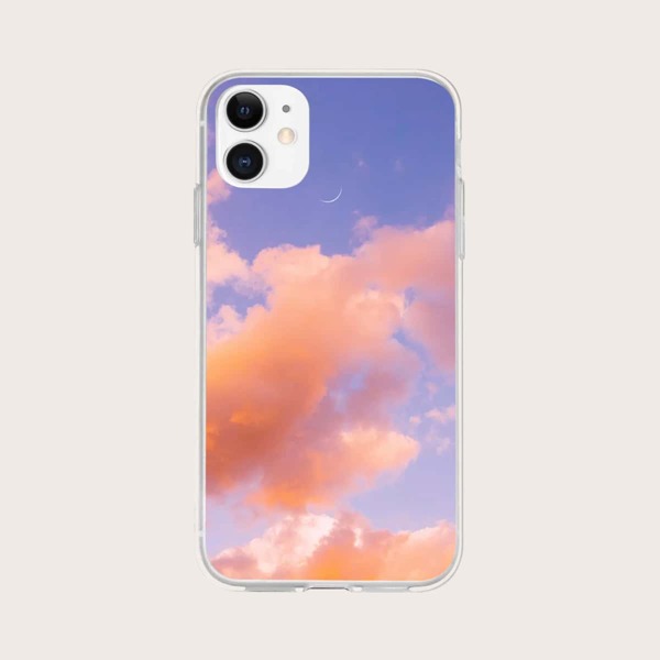

Cloud Pattern Phone Case, Multicolor