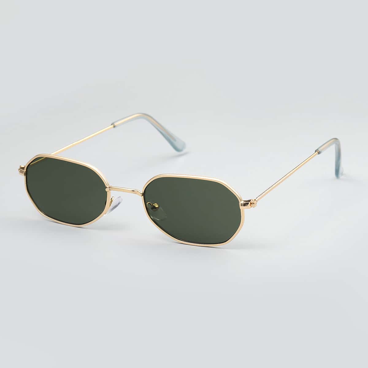 

Guys Metal Frame Sunglasses, Dark green