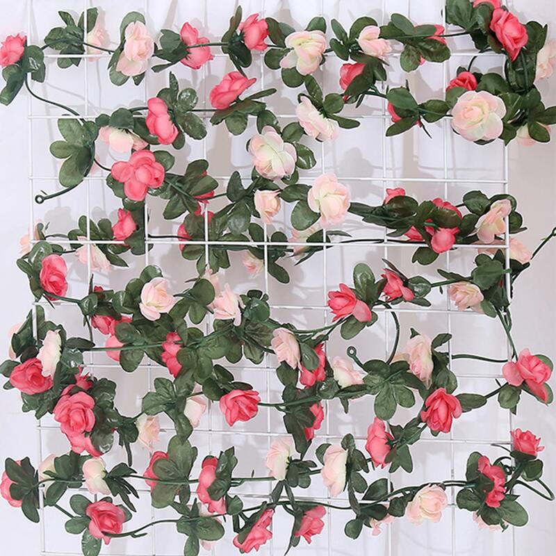 

1pc Artificial Flower Vine, Multicolor