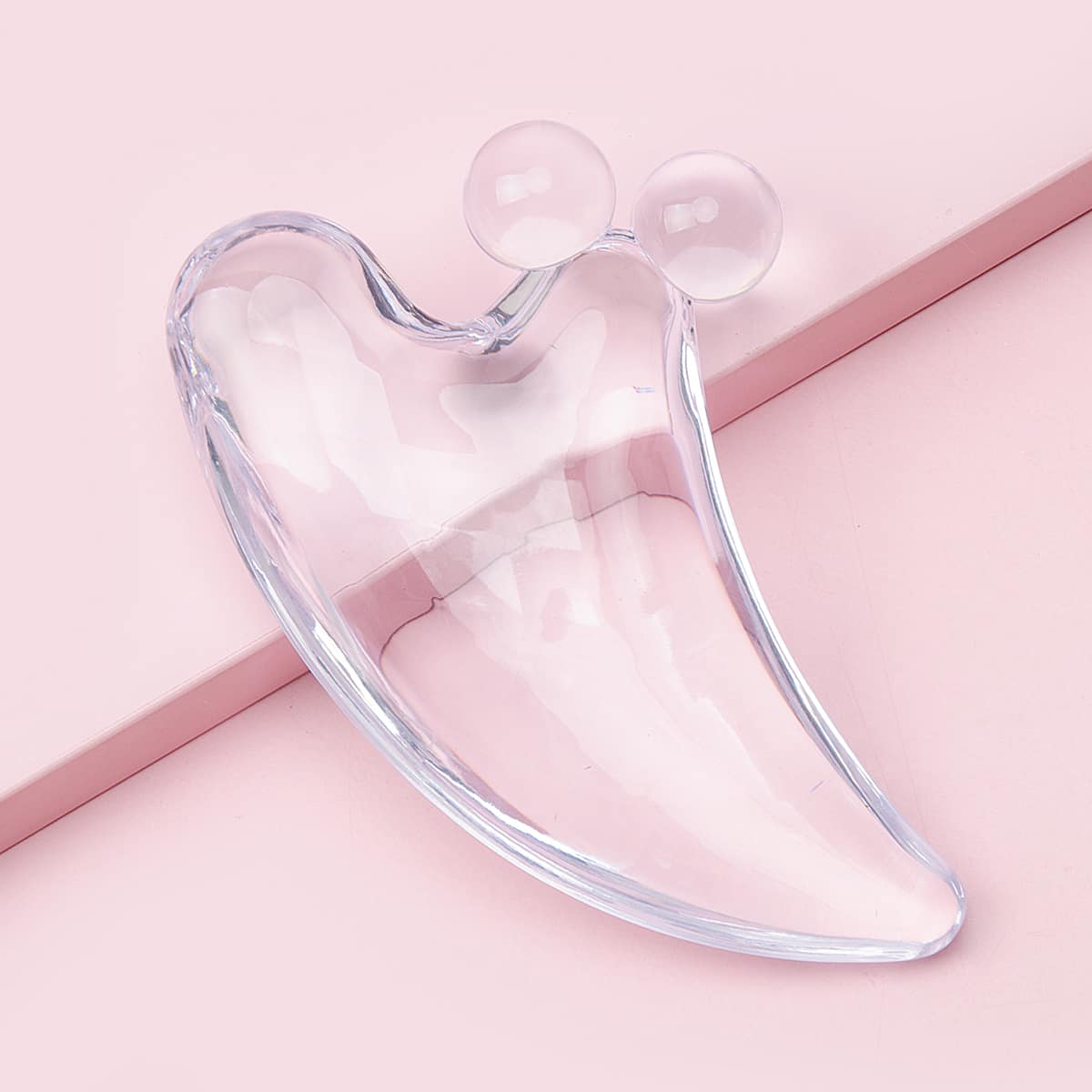 

1pc Clear Facial Beauty Scraping Board