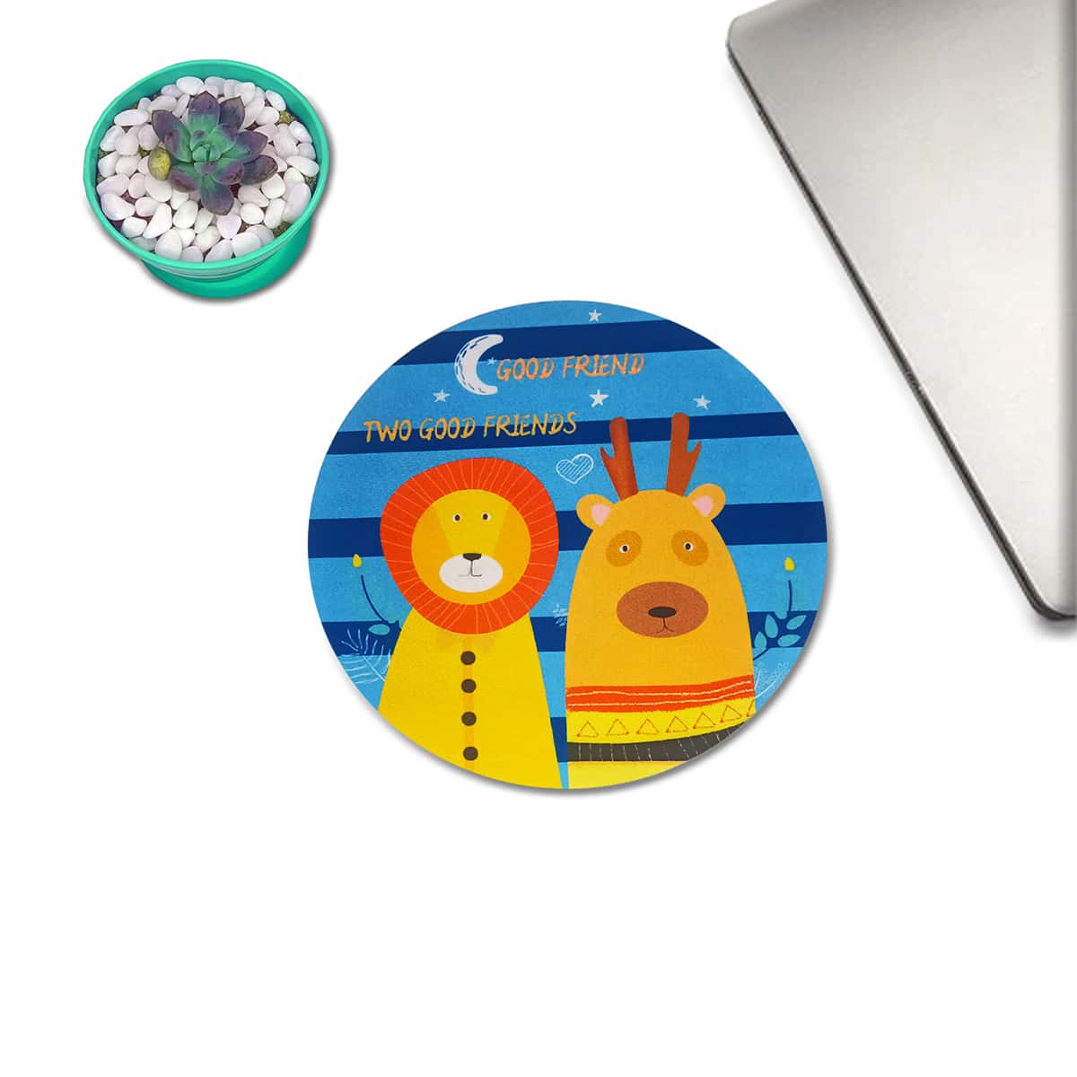 

Cartoon Animal Mouse Pad, Multicolor