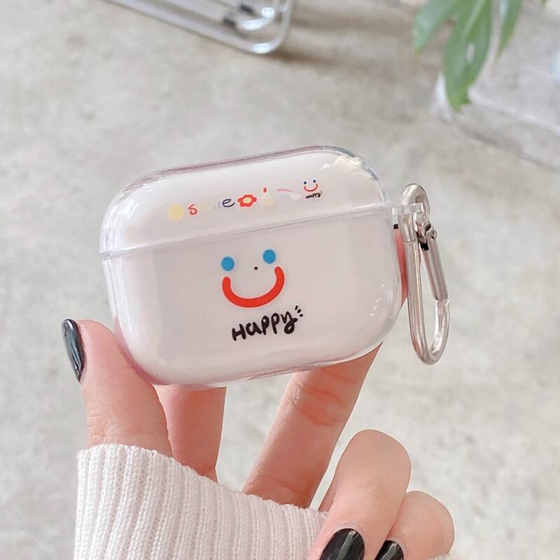 

Cartoon Clear AirPods Case