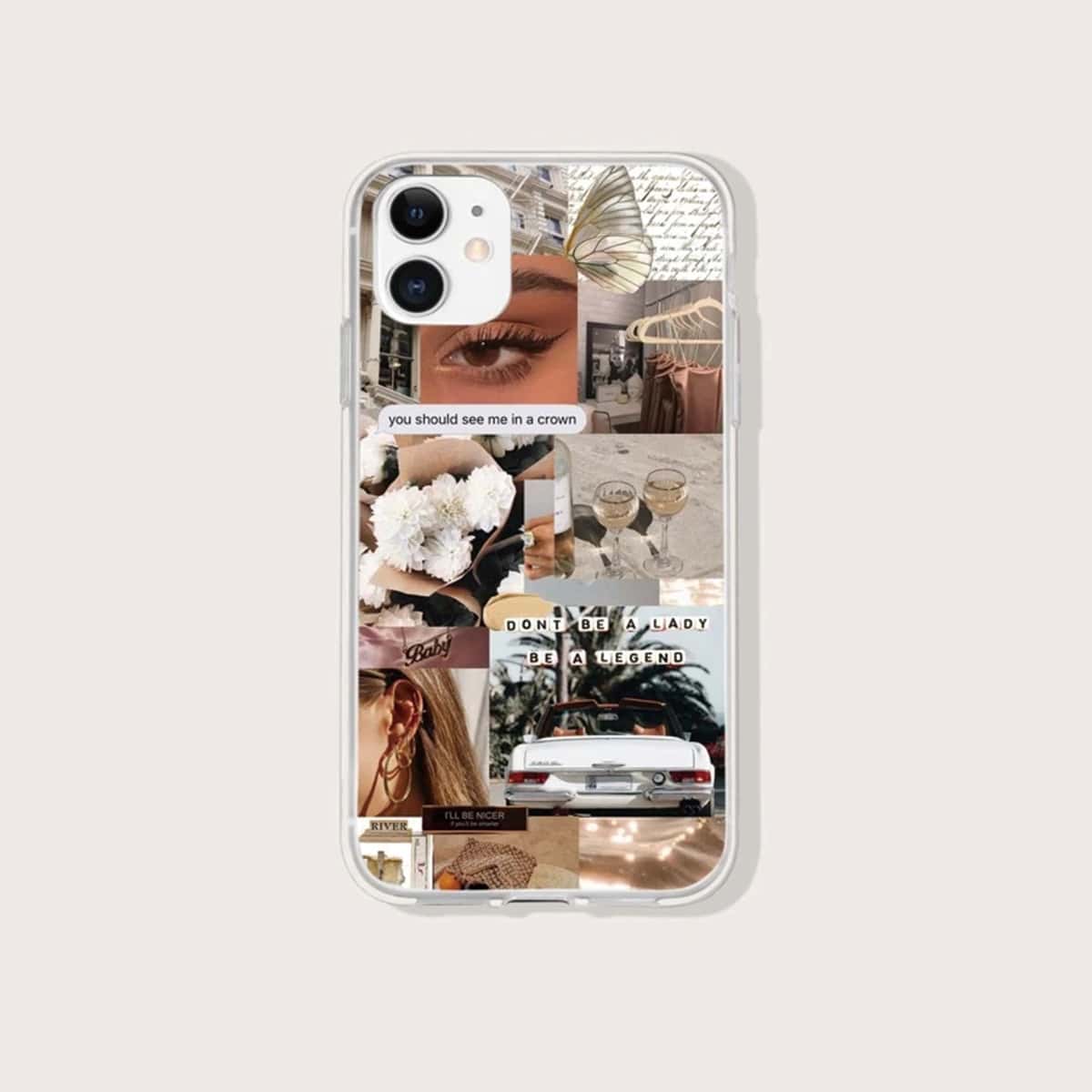

Picture Collage iPhone Case, Multicolor