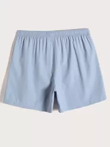 Manfinity KASUA Men 2pcs Drawstring Swim Trunks - Multicolor - View 3