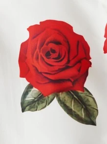 小女童印花背心上衣和蝴蝶結半身裙 - 彩色 - 查看 7