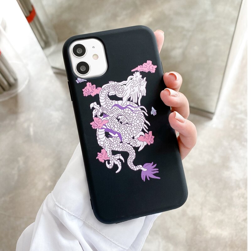 

Chinese Dragon Graphic iPhone Case, Multicolor