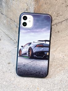 1入組汽車圖案iphone手機殼 - 彩色 - 查看 4