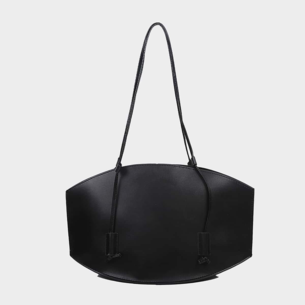 

Large Capacity Shoulder Tote Bag, Black