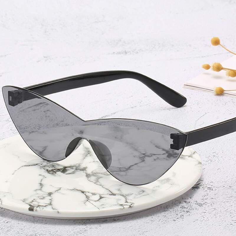 

Rimless Cat Eye Sunglasses
