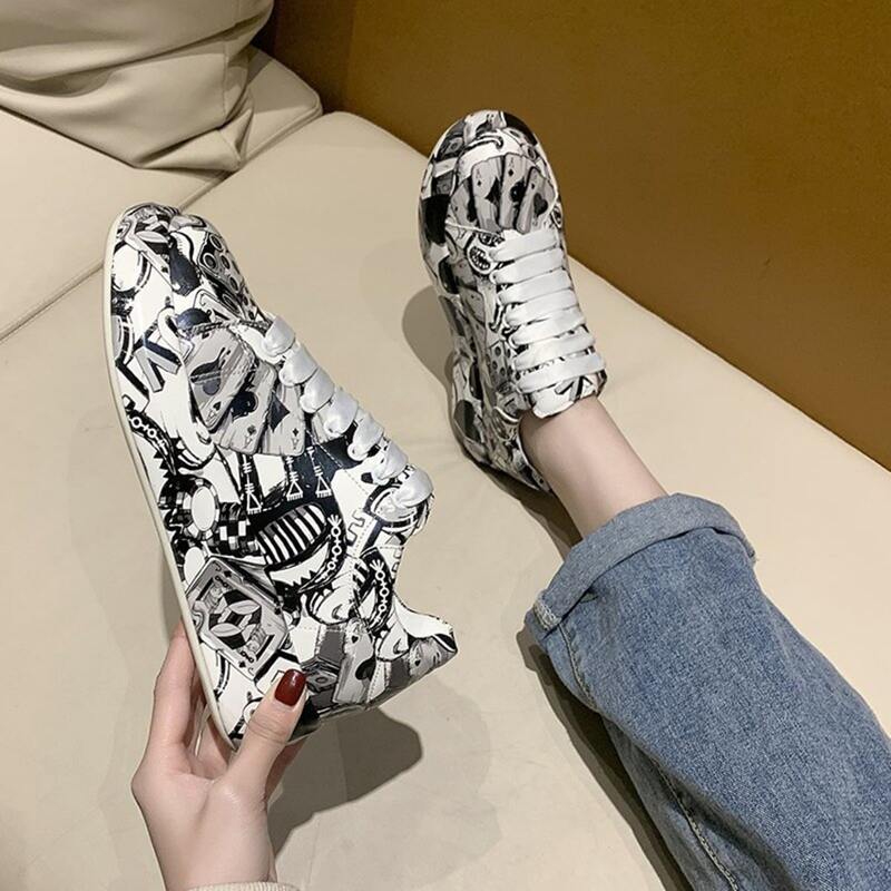 

Graphic Skate Shoes, Black
