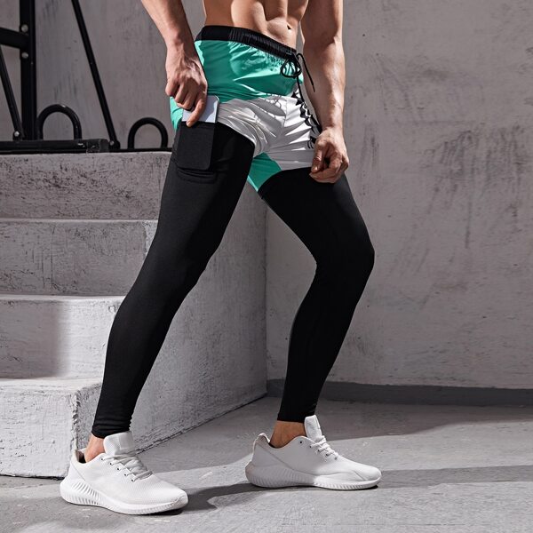 

Спортивный Мужские спортивные брюки и леггинсы, Многоцветный