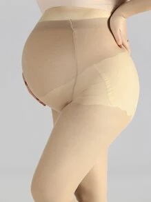 Quần tất trơn 60D dành cho sản phụ - Màu be - Xem 7