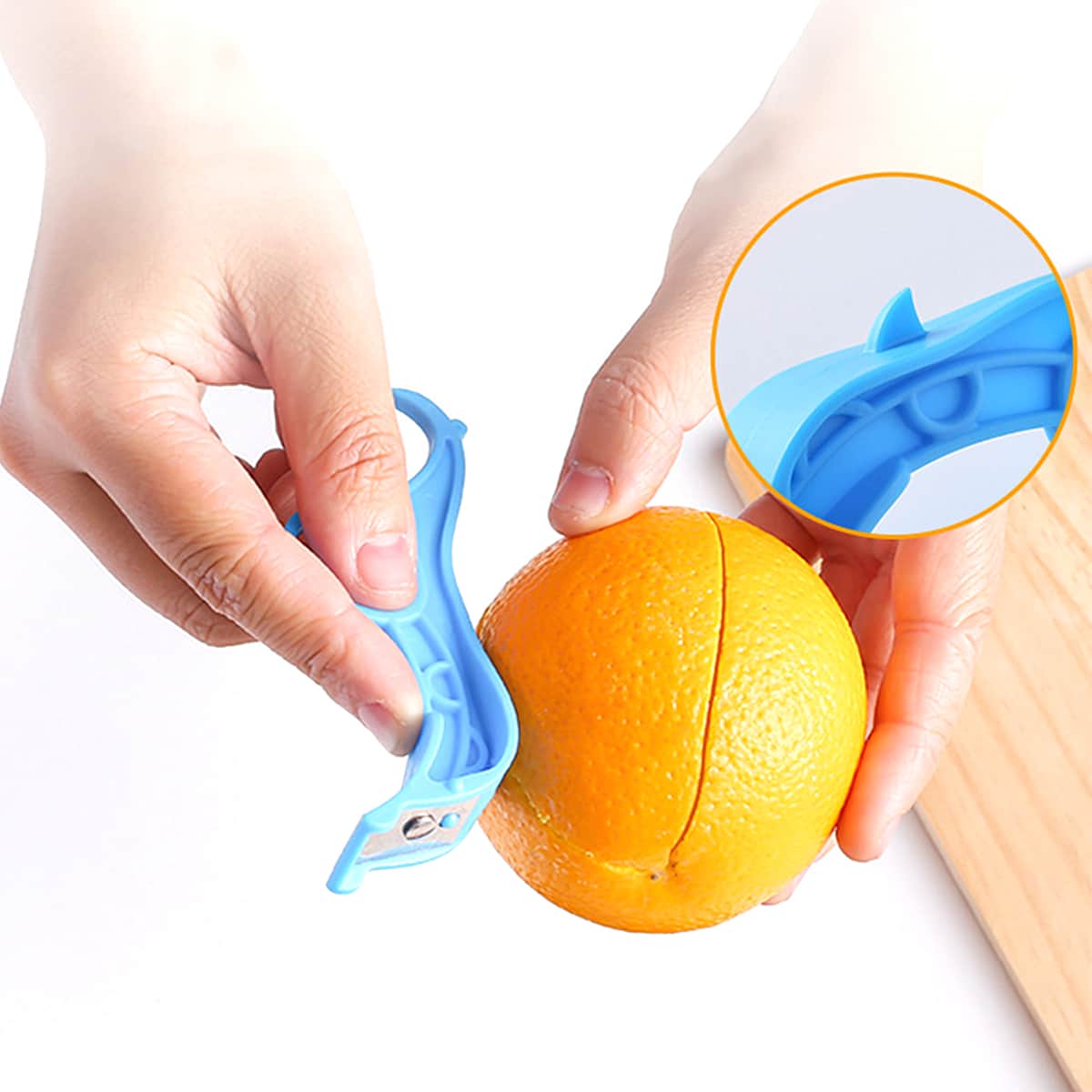 

1pc Random Color Fruit Peeler, Multicolor