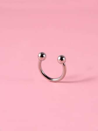 Round Ball Decor Nose Ring