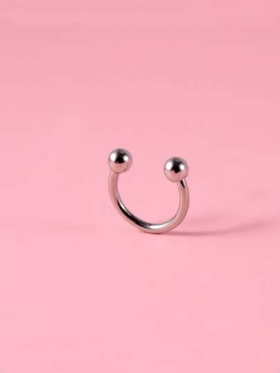 Round Ball Decor Nose Ring