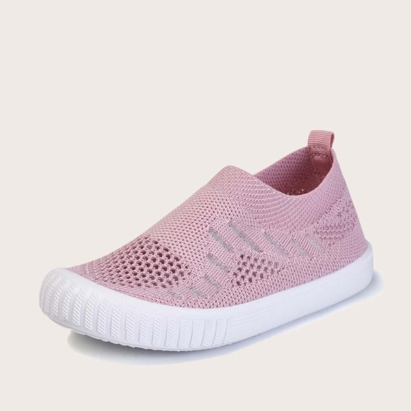 

Toddler Girls Slip On Knit Sneakers, Pink
