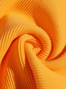 Yoga Basic 4 件装罗纹针织运动背心健身背心修身衬衫 - 彩色 - 查看 4