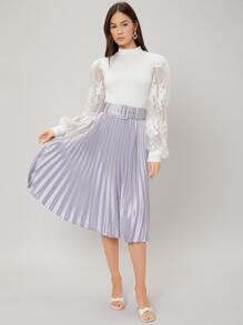 MOTF PREMIUM VISCOSE EMBROIDERED MESH BODYSUIT - White - View 4