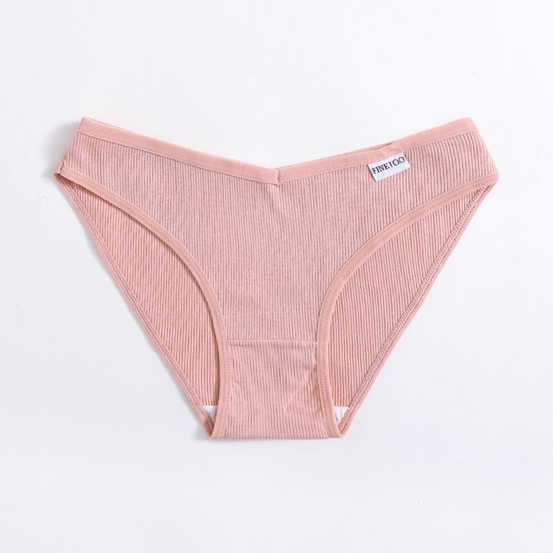 

Simple Ribbed Panty, Baby pink