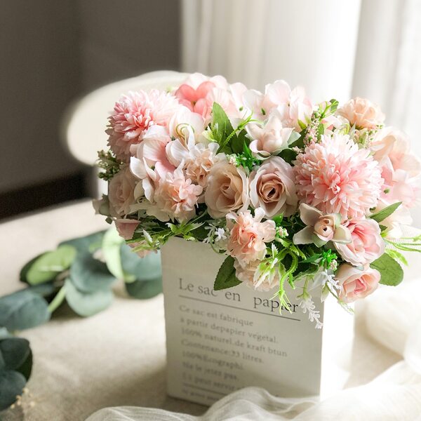 

1bunch Artificial Flower, Multicolor