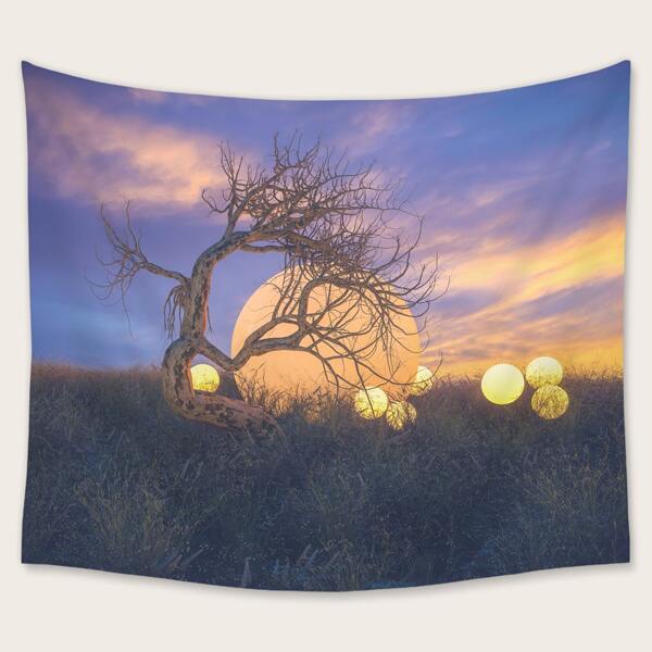 

Scenery Pattern Tapestry, Multicolor