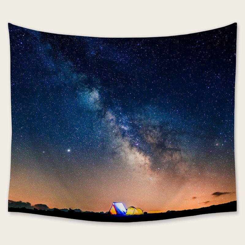 

Starry Sky Pattern Tapestry, Multicolor