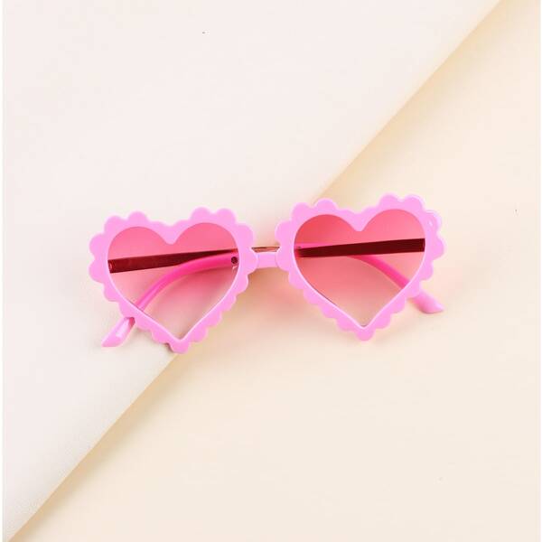 

Toddler Girls Heart Frame Sunglasses, Pink