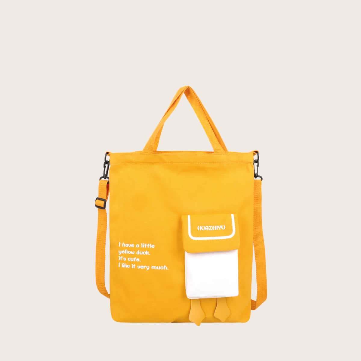 

Canvas Tote Bag, Yellow