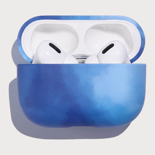 

Ink Wash Painting Case For Airpods, Blue