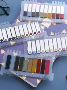 1pc Random Index Sticky Note - Multicolor - View 1