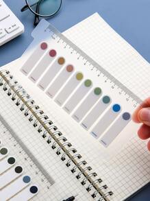 1pc Random Index Sticky Note - Multicolor - View 3