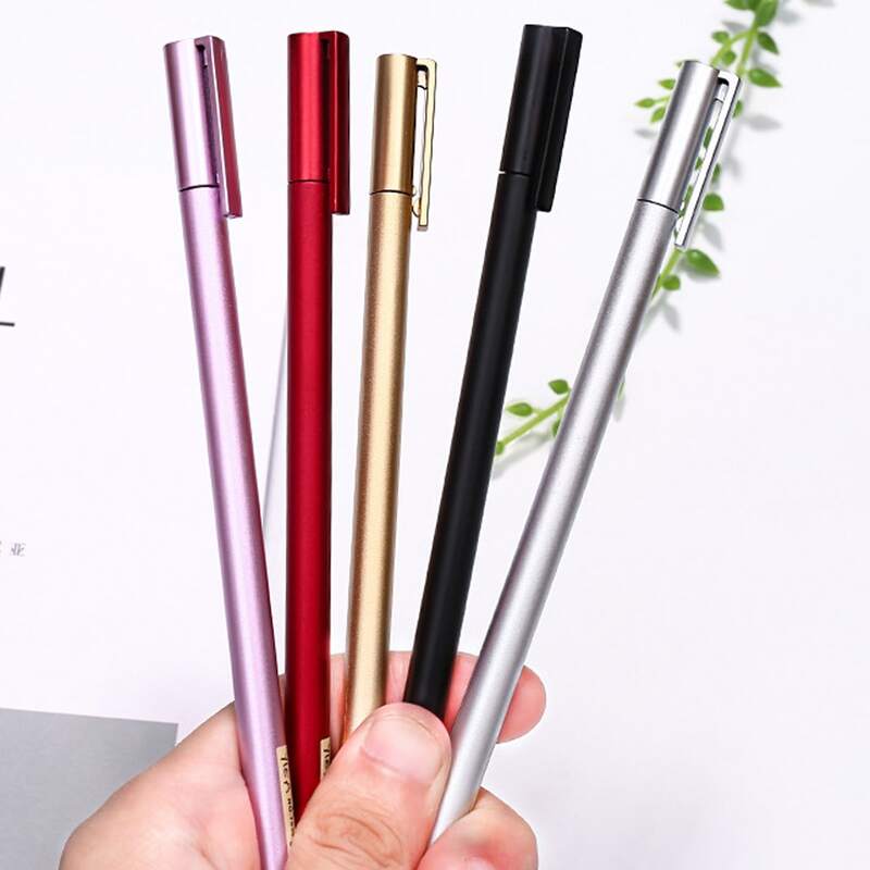 

5pcs Metallic Gel Pen, Multicolor