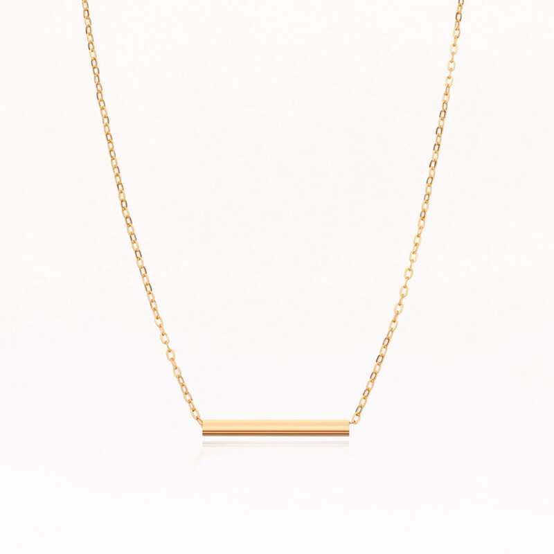 

Simple Charm Necklace, Gold