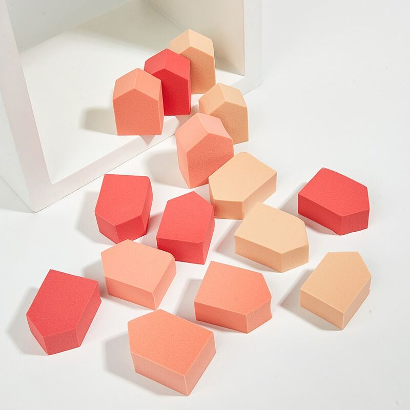 

15pcs Makeup Puff, Hot pink