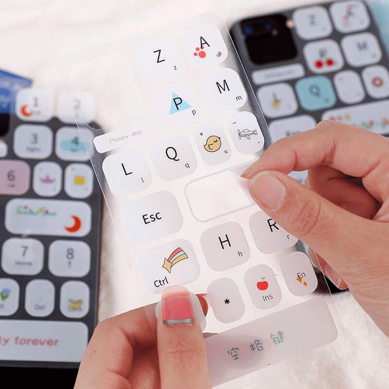 

3sheets Random Cartoon Pattern Sticker, Multicolor