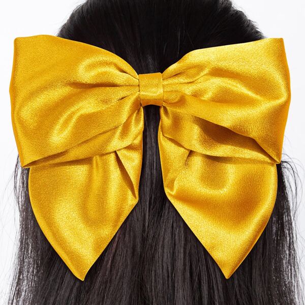

Bow Hair Clip, Gold