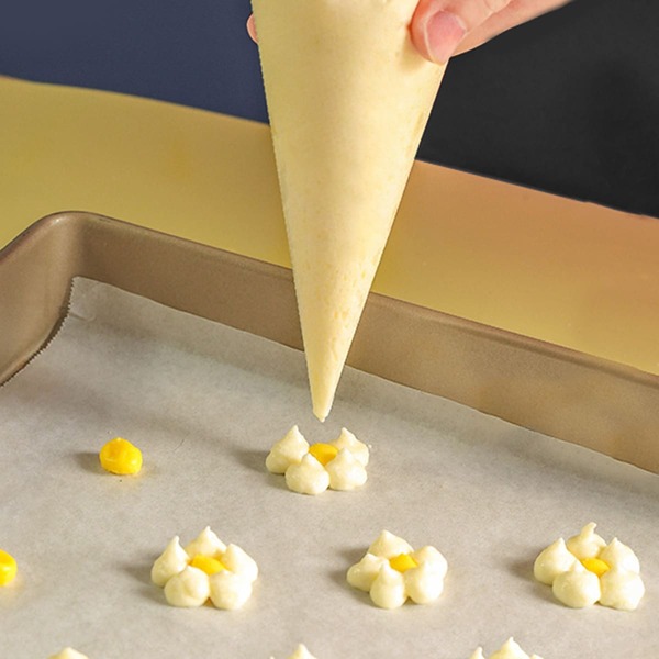

100pcs Disposable Pastry Bag, Clear