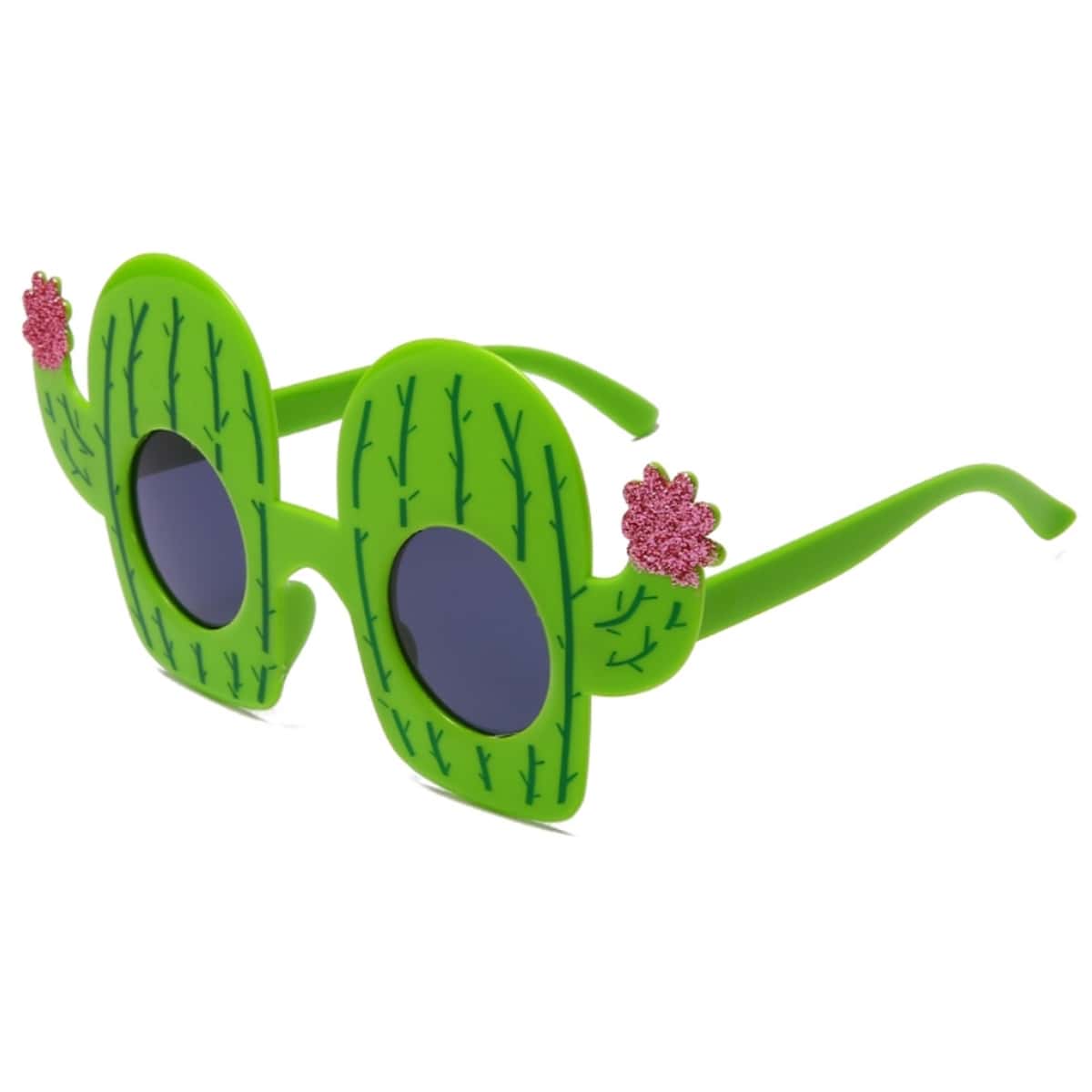 

Cactus Shaped Funny Party Glasses, Green