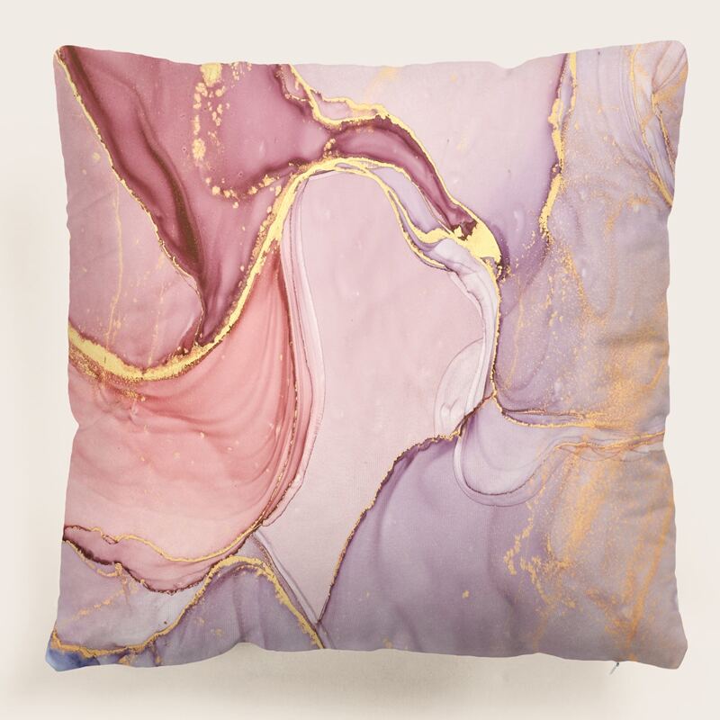 

Marble Pattern Cushion Cover Without Filler, Multicolor