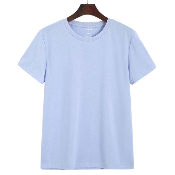 

Short Sleeve Solid Tee, Blue